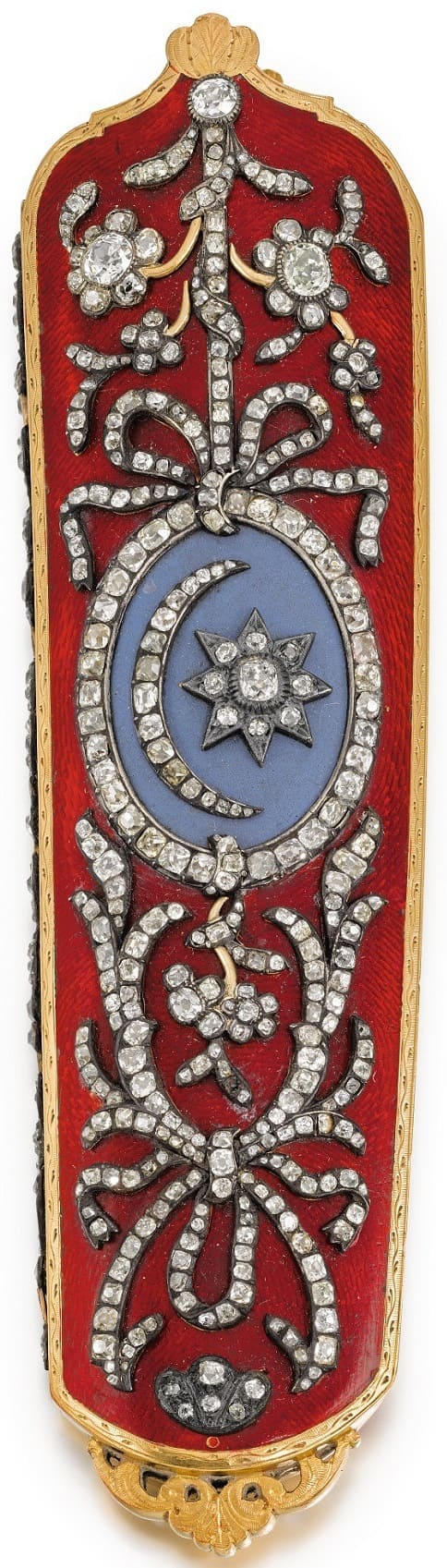 Sword Scabbard Chape with the Imperial Ottoman Order of the Crescent.jpg