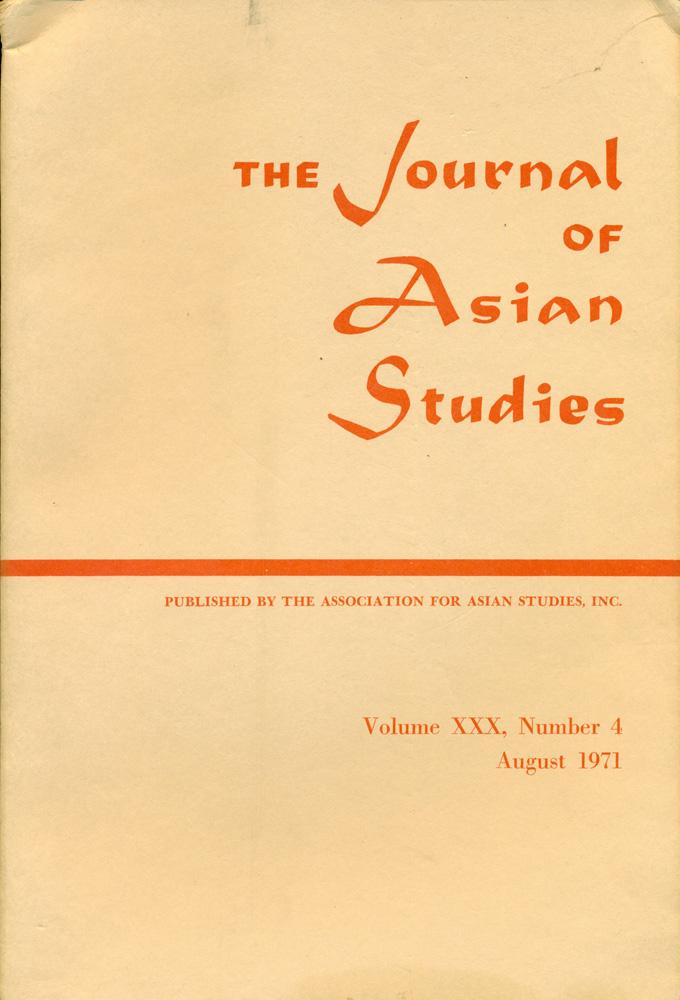 The Journal of Asian Studies, Vol. 30, No. 4 (Aug., 1971), pp. 815-828..jpg