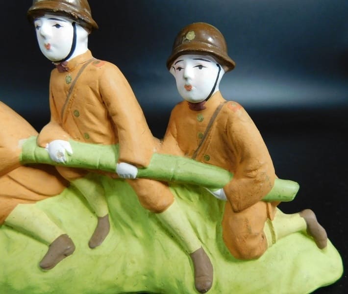 Three  Heroic Human Bullets Clay Figure 肉弾三勇士人形.jpg