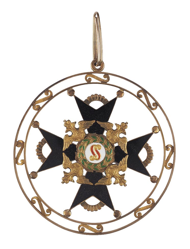 Unique fake badge of the Order of St. Stanislaus Official.jpg