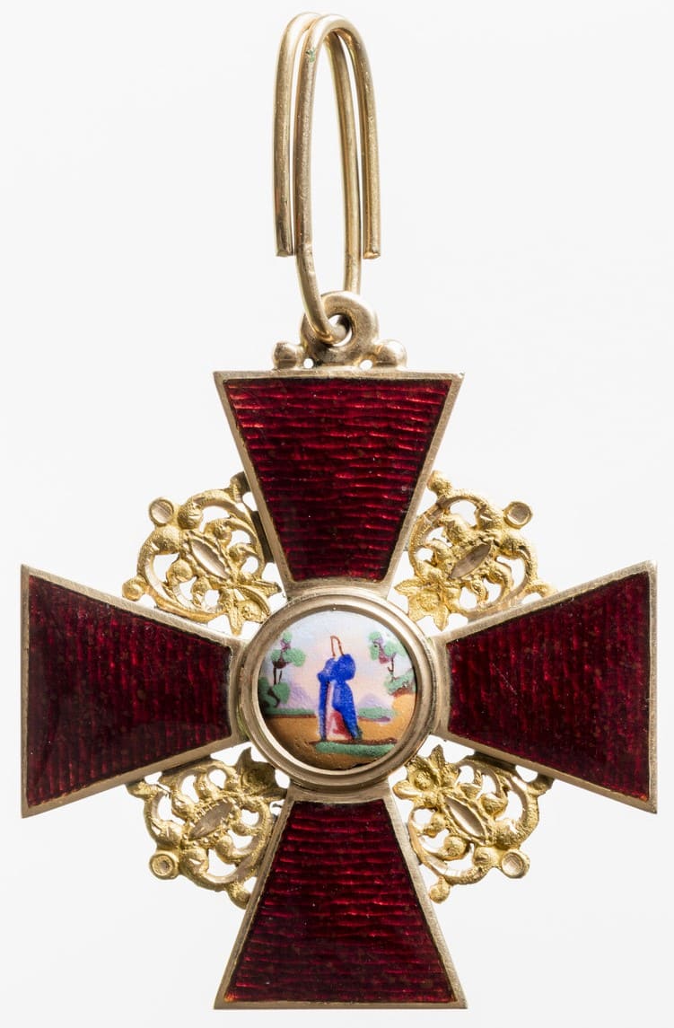 Very early 2nd class cross of Saint Anna order from the collection of National Museum of Finland.jpg