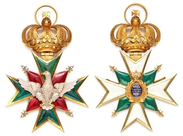White Falcon Order Grand Cross of Duke Karl Ferdinand of Saxe-Weimar-Eisenach.jpg