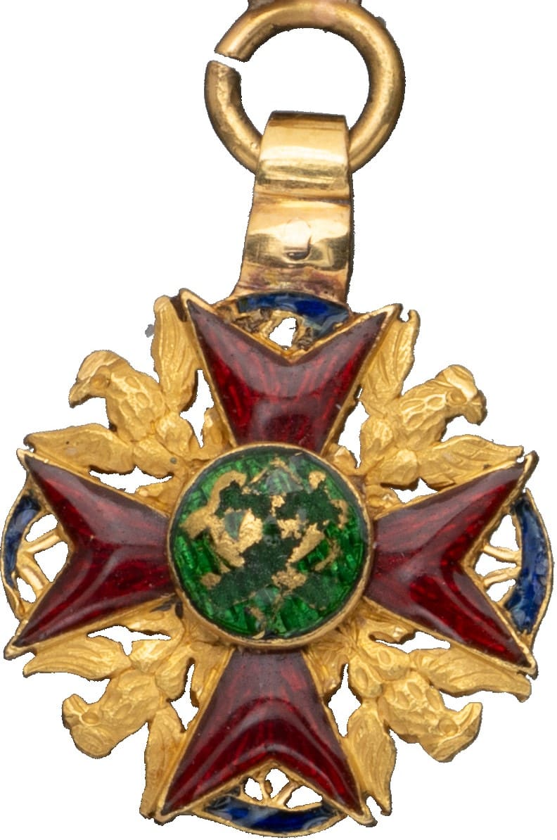 Wurttembergian Order of the Hunt miniature.jpg