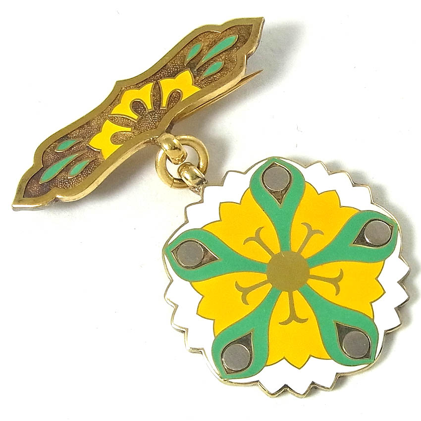 Yellow Merit Membership Badges of Saiseikai.jpg