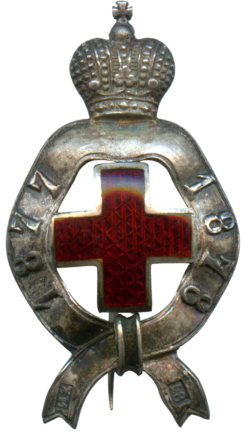 Знак Красного  Креста за Русско - Турецкую войну 1877 - 1878 гг. ИХ.jpg
