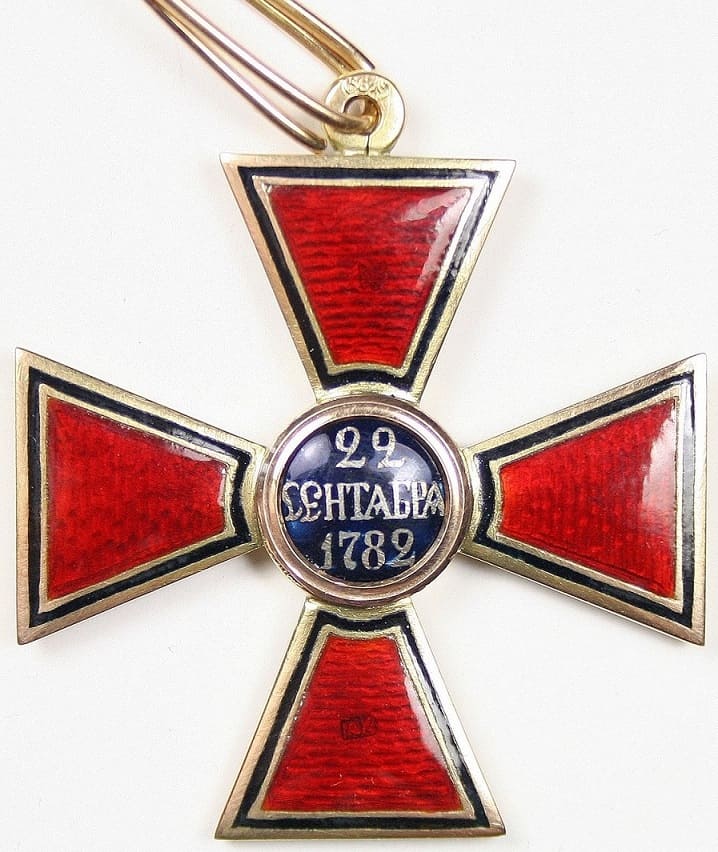 Знак ордена Равноапостольного Святого  князя Владимира 3-й степени АК.jpg