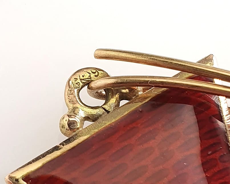 Знак  Ордена  Св. Анны 1-й степени Фирмы «Эдуард».jpg