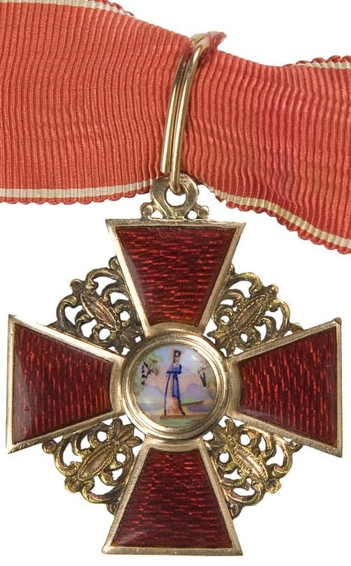 Знак Ордена Св. Анны 3-й степени Фирма Юлиуса Кейбеля.jpg