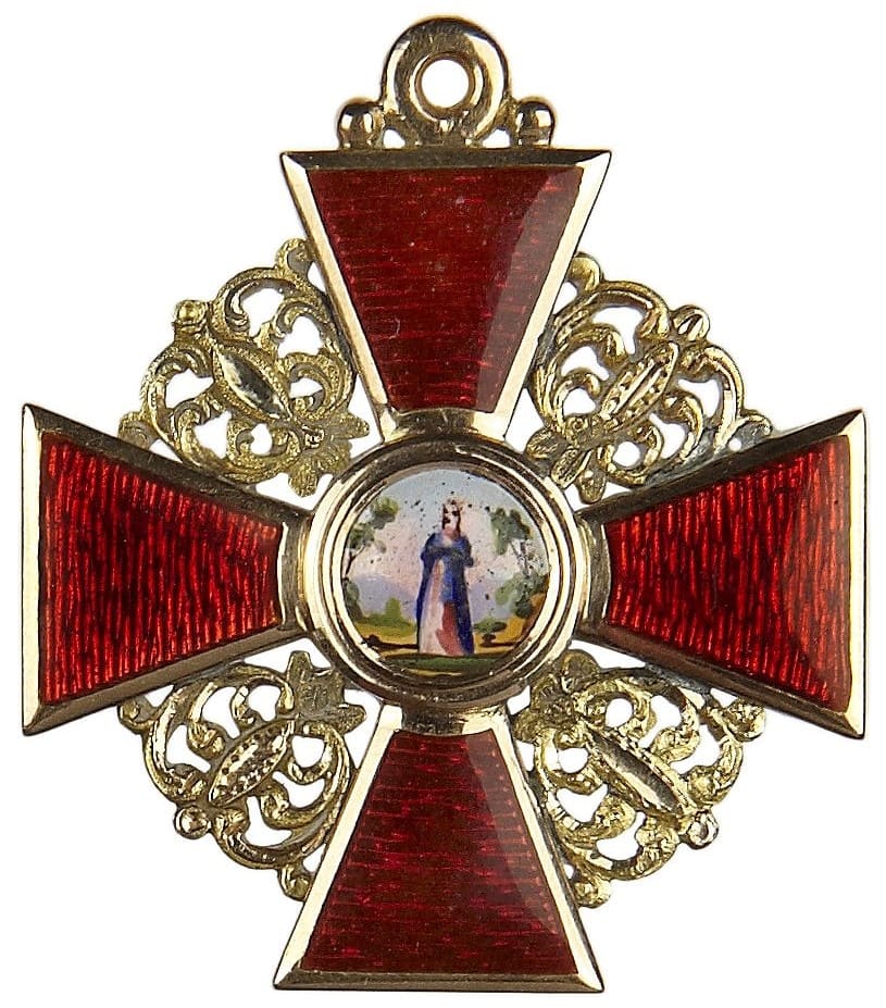 Знак Ордена Св. Анны 3-й степени Кеммерера и  Кейбеля.jpg