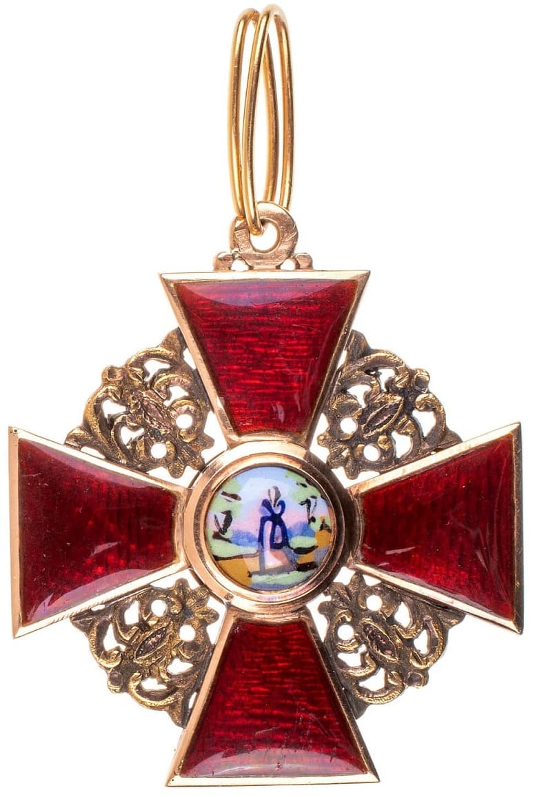 Знак ордена Св. Анны 3 ст. мастерская Альберта Кейбеля.jpg