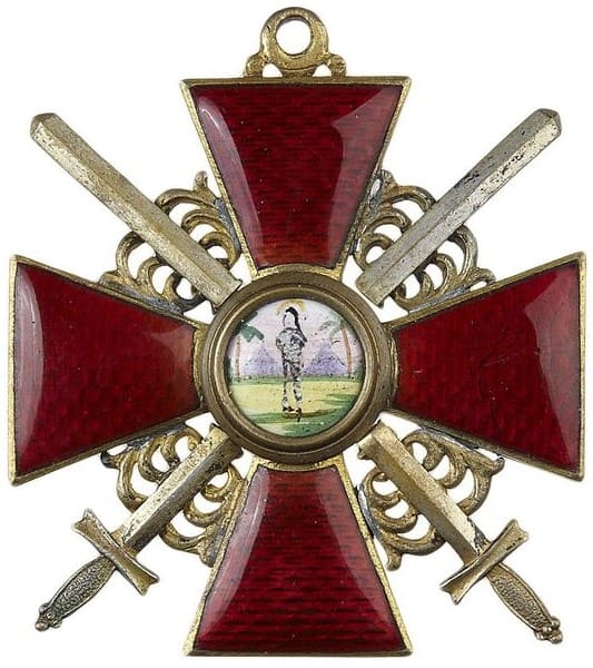 Знак ордена Св. Анны II  ст. с мечами ДО.jpg