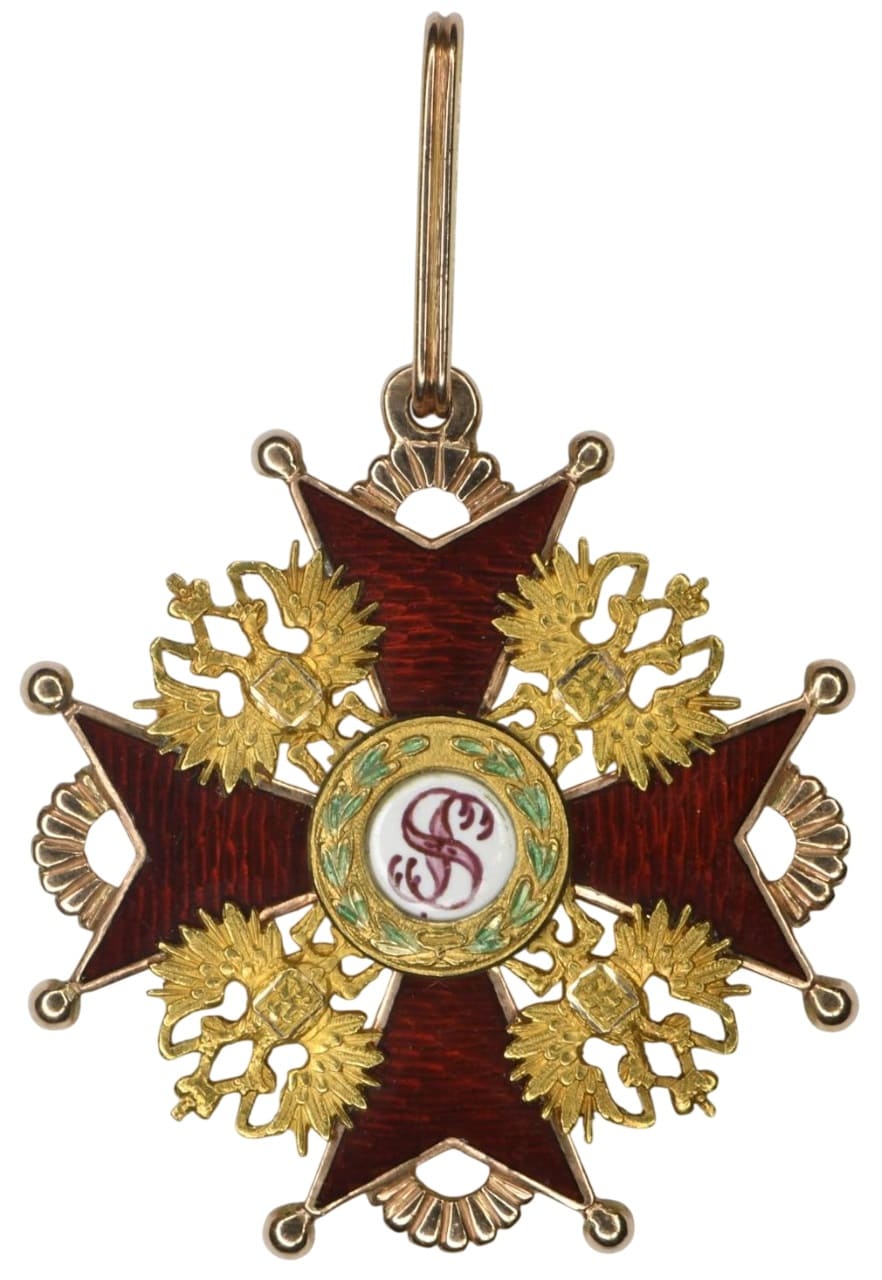 Знак ордена Св. Станислава II степени WK.jpg