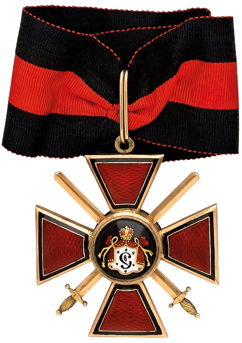 Знак ордена Св. Владимира 1-й 2-й степени c мечами ПС.jpg