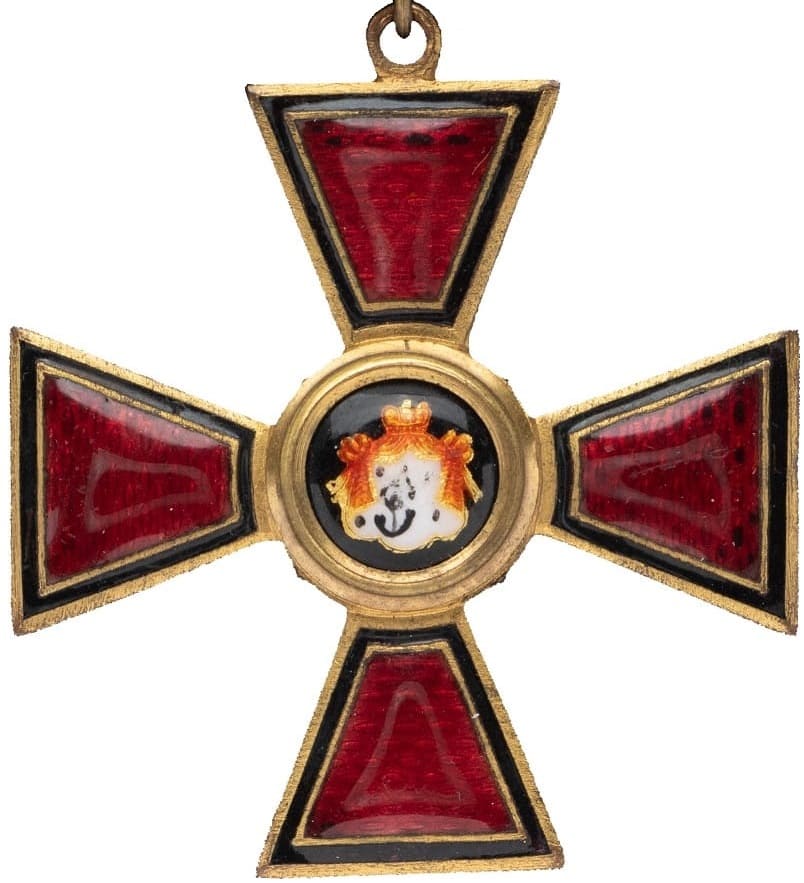 Знак ордена Св. Владимира 3-й степени бронза Эдуард.jpg