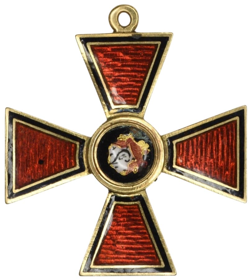 Знак ордена Св. Владимира 4-й  степени клеймо WK.jpg