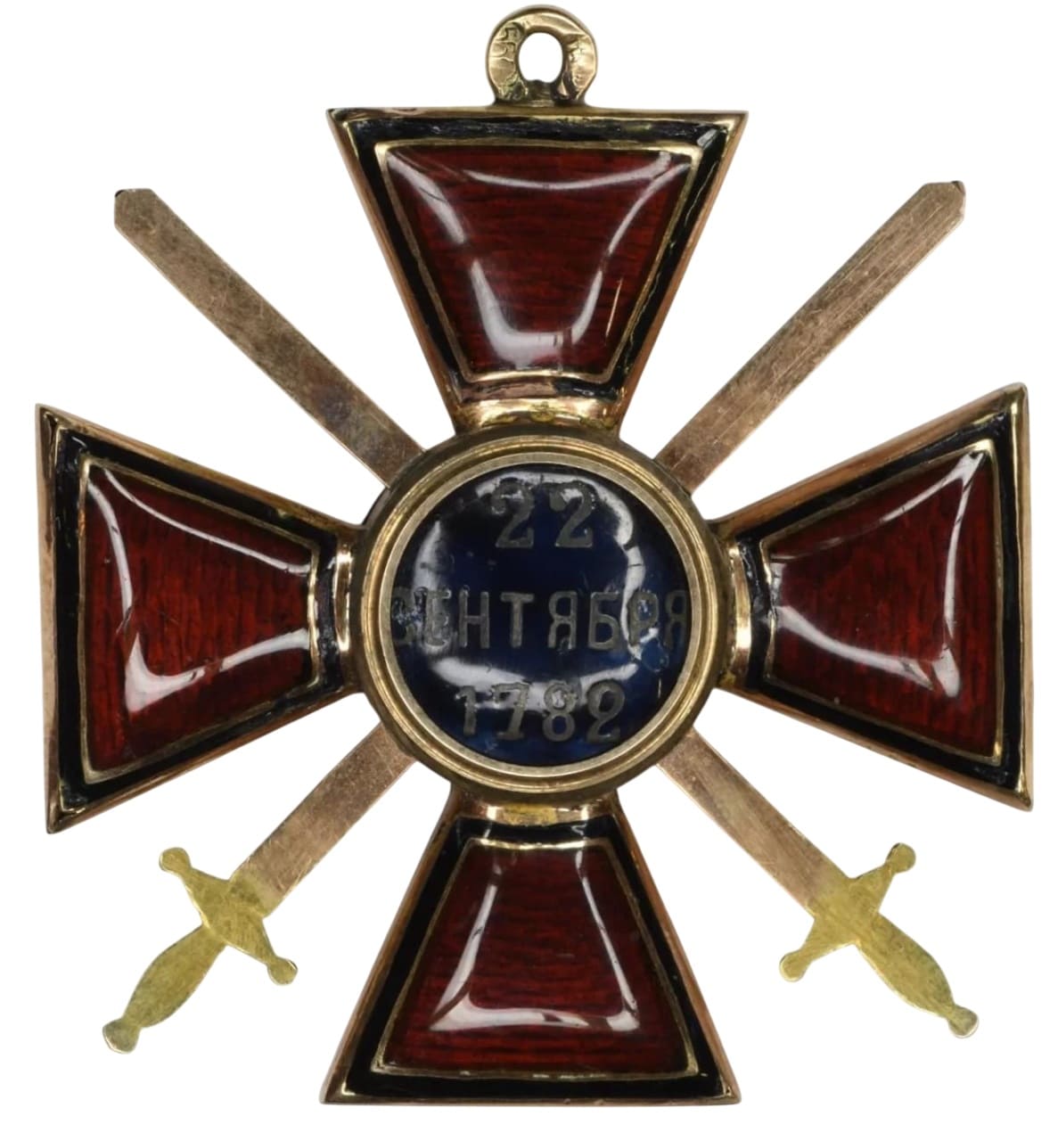 Знак  ордена Св. Владимира 4-й степени с мечами.jpg