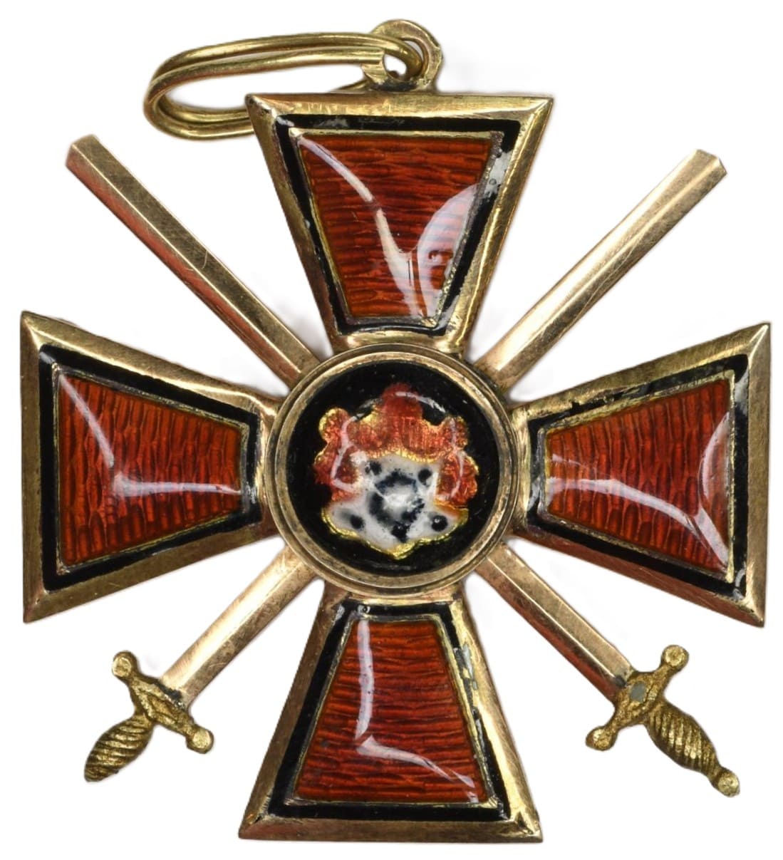 Знак ордена Св. Владимира IV степени с мечами 1899-1908.jpg
