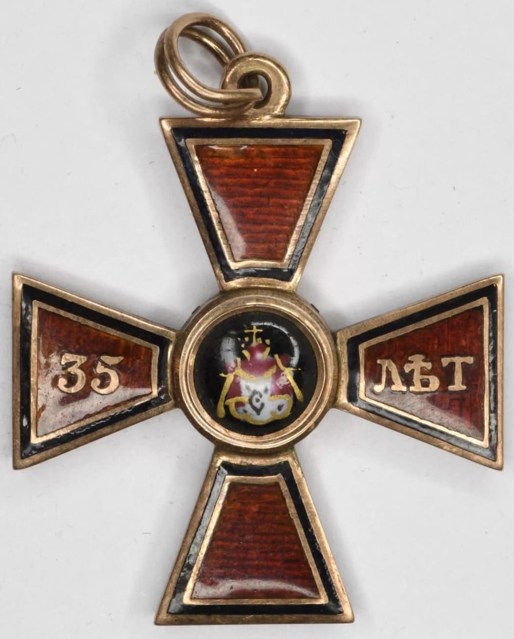 Знак ордена Св. Владимира IV степени за 35 лет службы WK.jpg