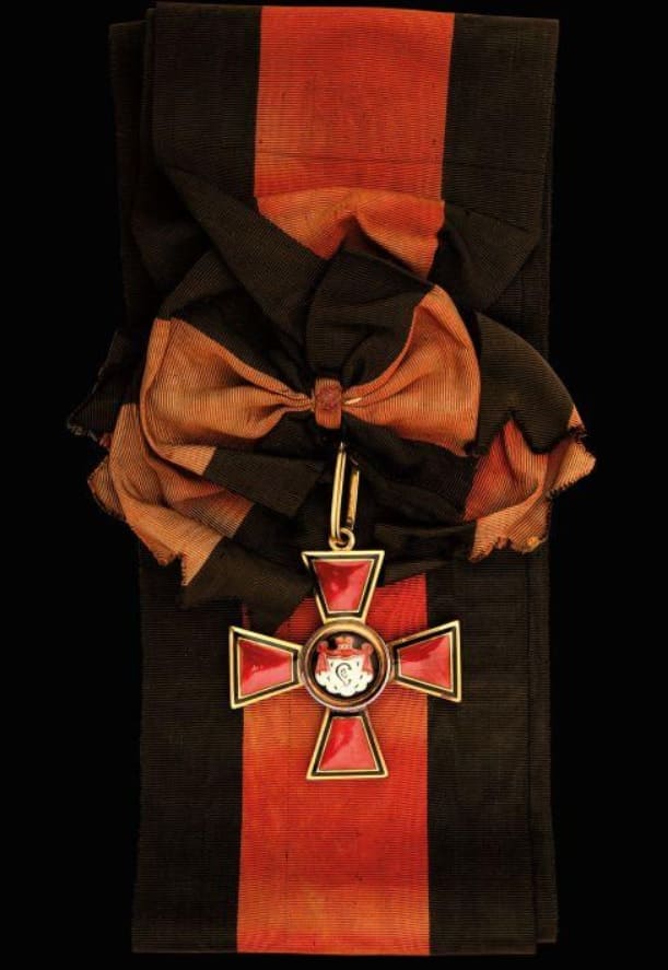 Знак ордена Святого равноапостольного князя Владимира 1-й  степени Панова.jpg