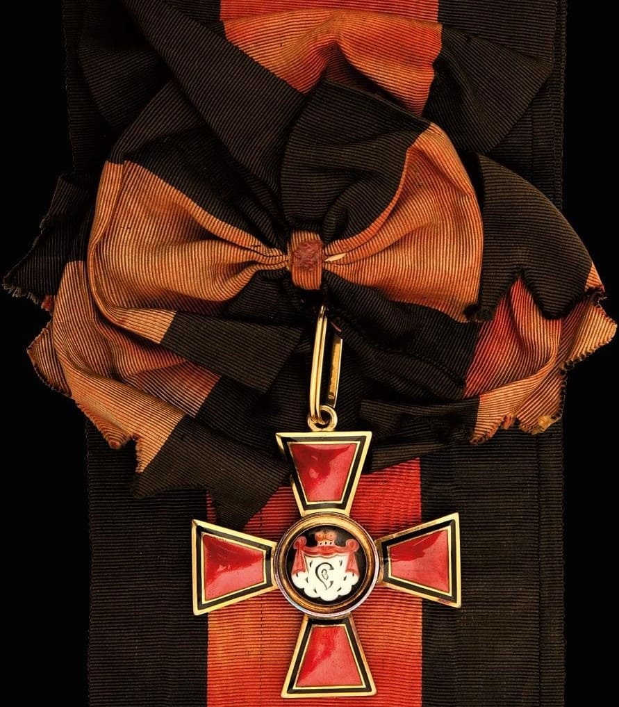Знак ордена Святого равноапостольного князя Владимира 1-й степени Панова.jpg