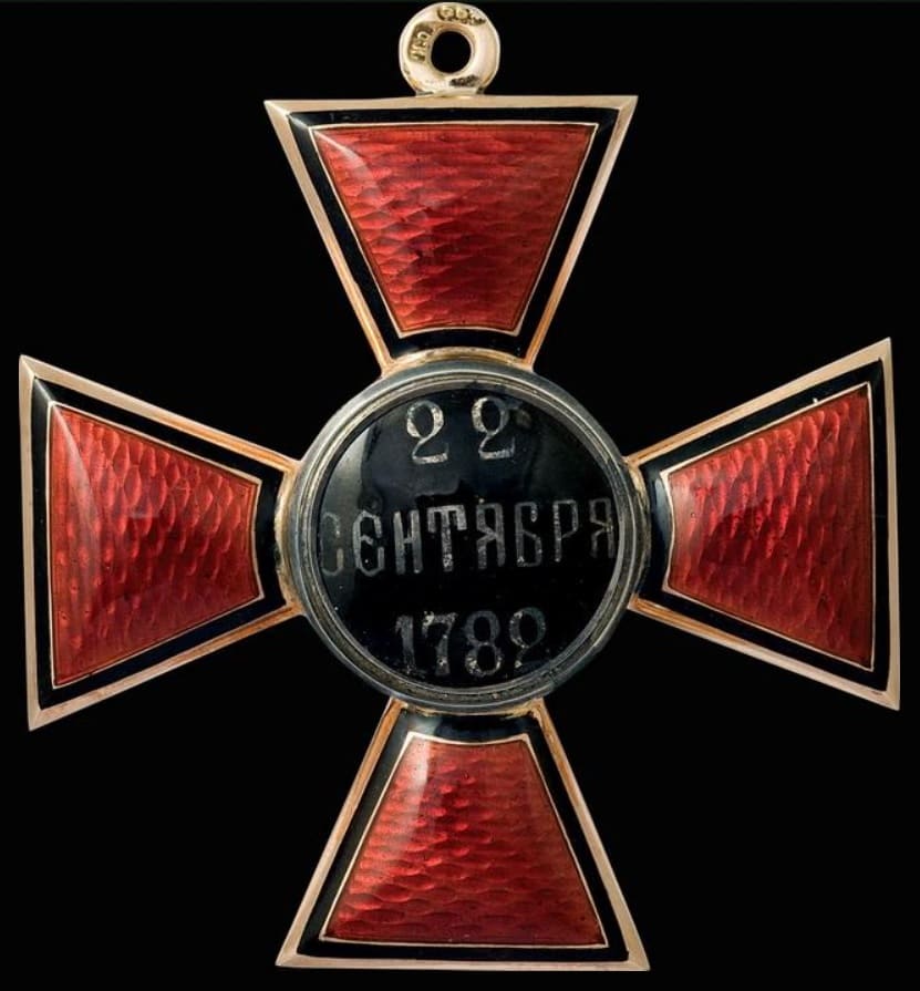 Знак ордена Святого  равноапостольного князя Владимира 2-й степени Ивана Осипова.jpg