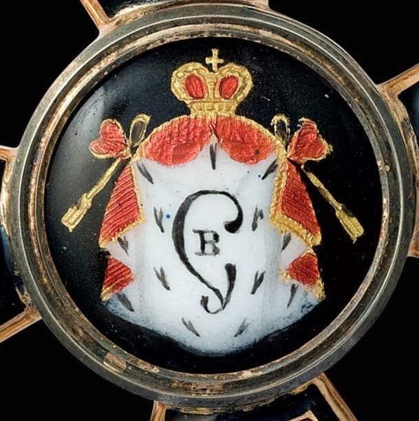 Знак  ордена Святого равноапостольного князя Владимира 2-й степени Ивана Осипова.jpg