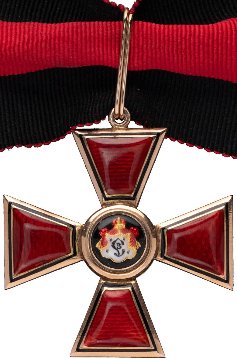 Знак ордена Святого равноапостольного князя Владимира 3-й степени ВД.jpg