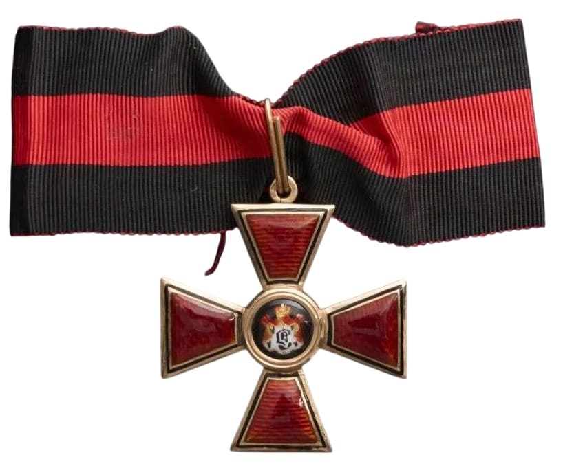Знак ордена Святого равноапостольного князя Владимира 3-й степени ВД.jpg