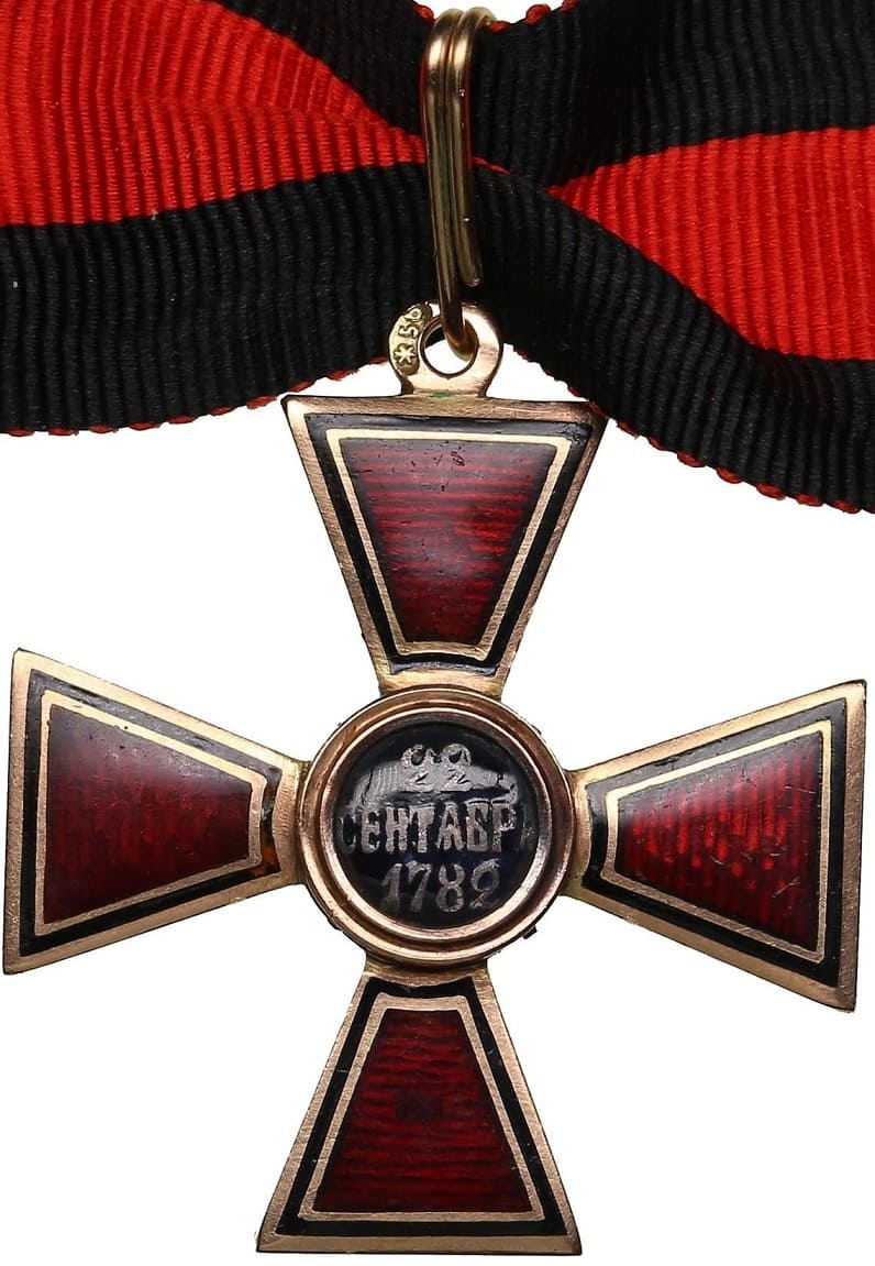 Знак ордена Святого  равноапостольного князя Владимира 4-й степени IK.jpg