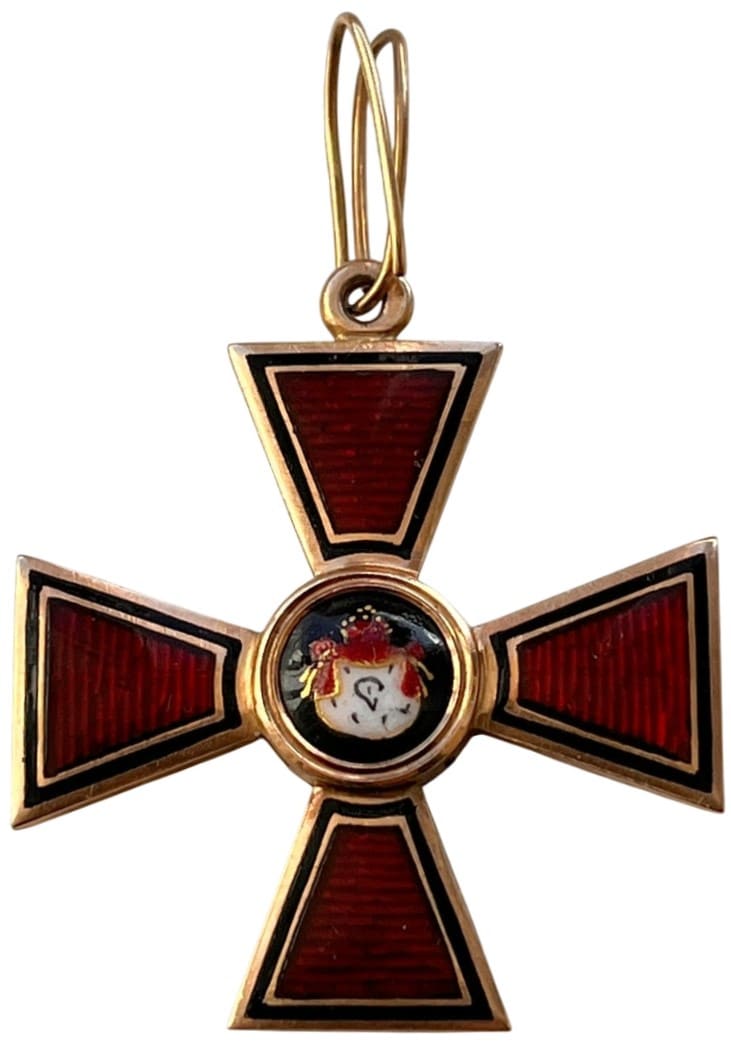 Знак ордена Святого равноапостольного князя Владимира 4-й степени IK.jpg
