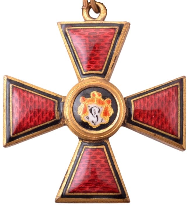 Знак ордена Святого равноапостольного князя Владимира 4-й степени.jpg
