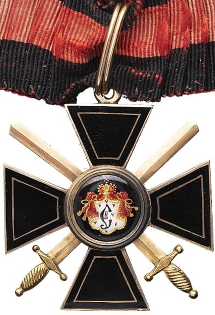 Знак ордена Святого равноапостольного князя Владимира 4-й степени Н.А.jpg