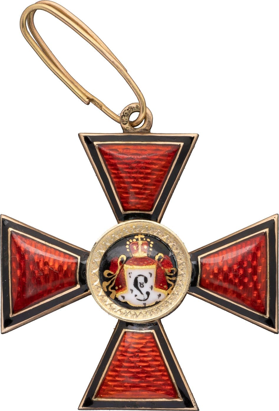 Знак ордена Святого равноапостольного князя Владимира 4-й степени  Никольс и Плинке.jpg