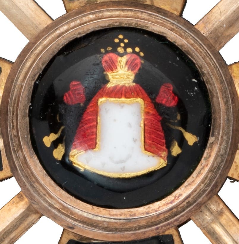 Знак ордена Святого равноапостольного князя  Владимира 4-й степени с мечами ГК.jpg