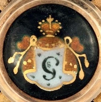 Знак ордена Святого равноапостольного  князя Владимира 4-й степени с мечами.jpg
