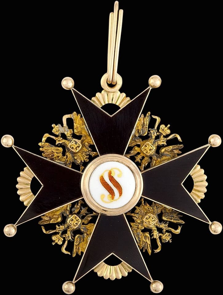 Знак ордена Святого  Станислава 1-й степени 1867.jpg
