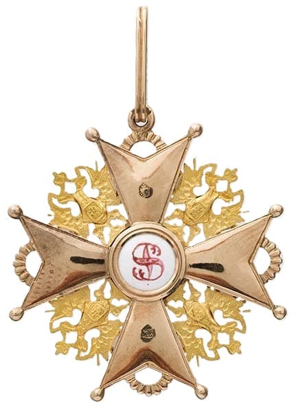 Знак ордена Святого  Станислава 1-й степени АК.jpg