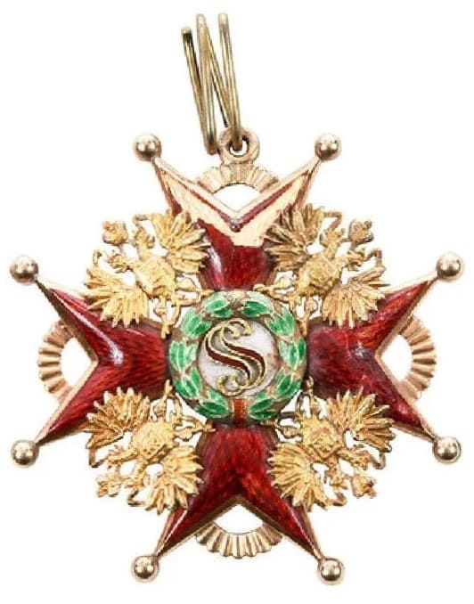 Знак ордена Святого Станислава 1-й степени АР.jpg