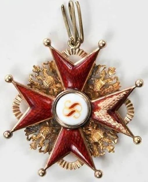 Знак  ордена Святого Станислава 1-й степени АР.jpg