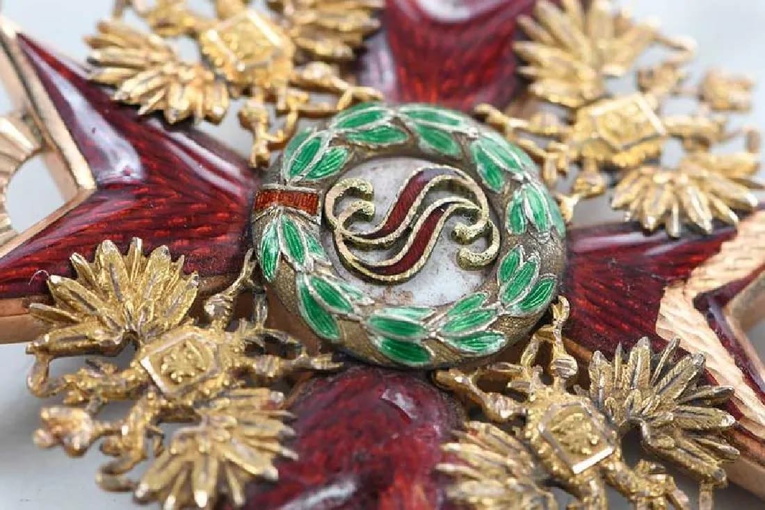 Знак  ордена  Святого Станислава 1-й степени АР.jpg
