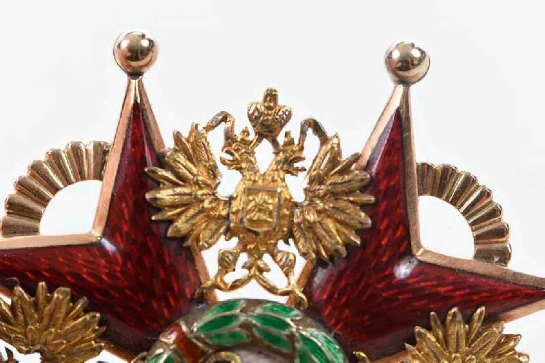 Знак ордена Святого  Станислава 1-й степени АР.jpg