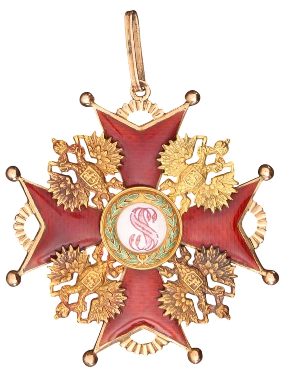 Знак ордена Святого  Станислава 1-й степени ИЛ.jpg