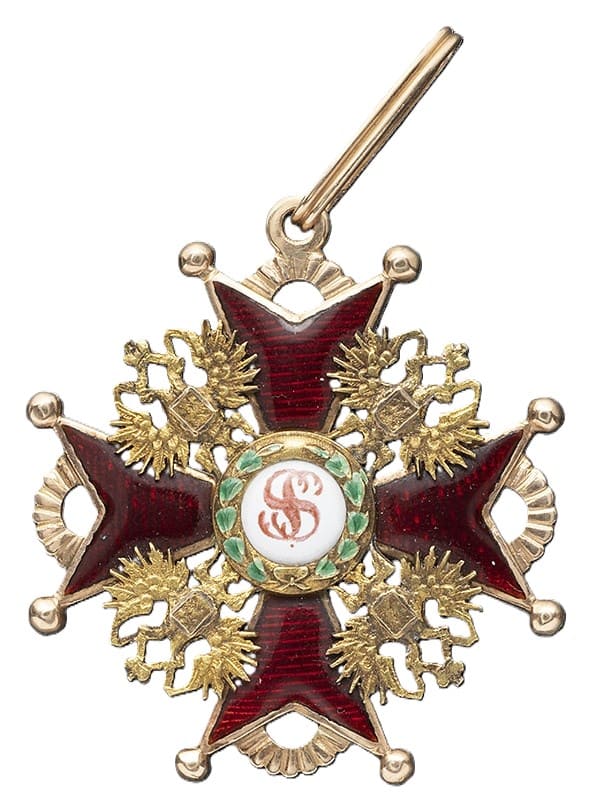 Знак ордена Святого Станислава 2-й степени IK.jpg