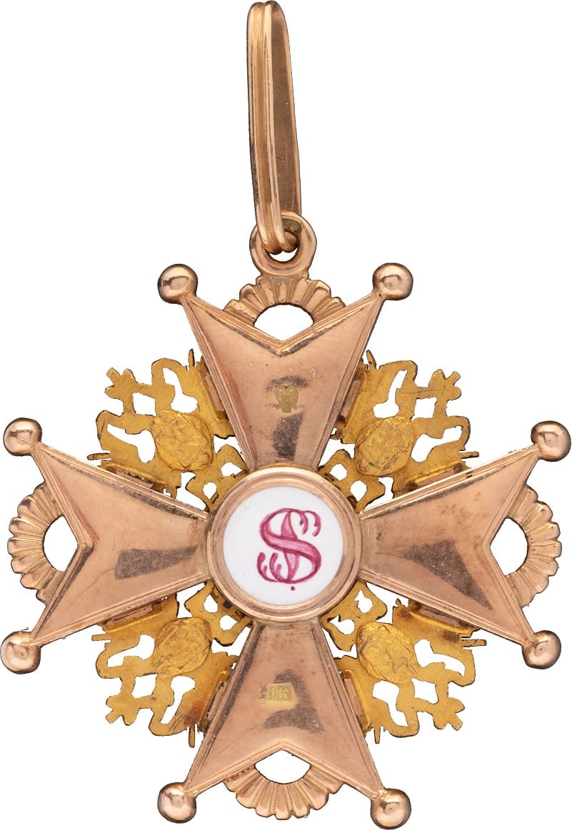 Знак ордена Святого  Станислава 2-й степени IK.jpg