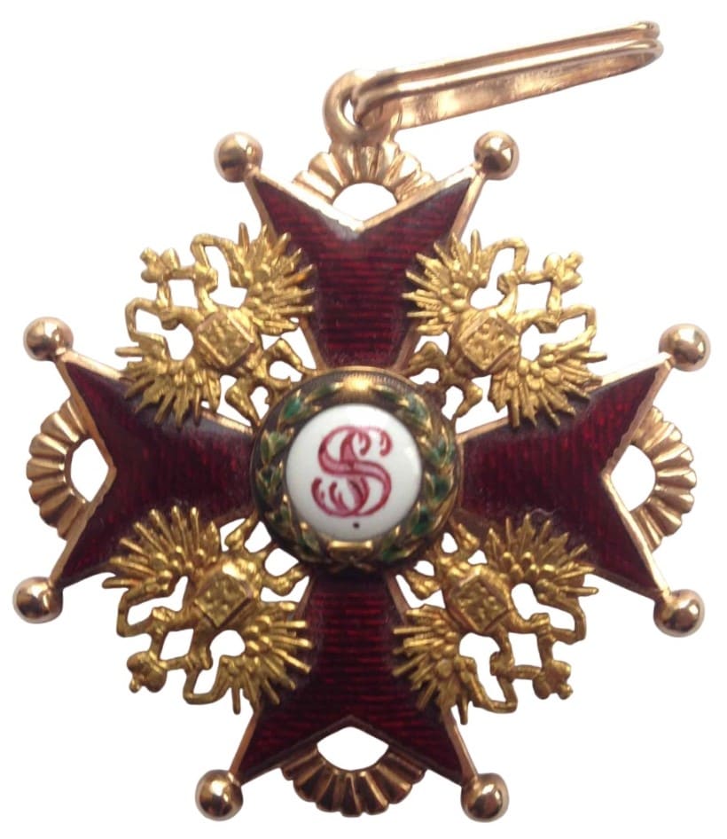 Знак ордена Святого Станислава 2-й степени IK.jpg