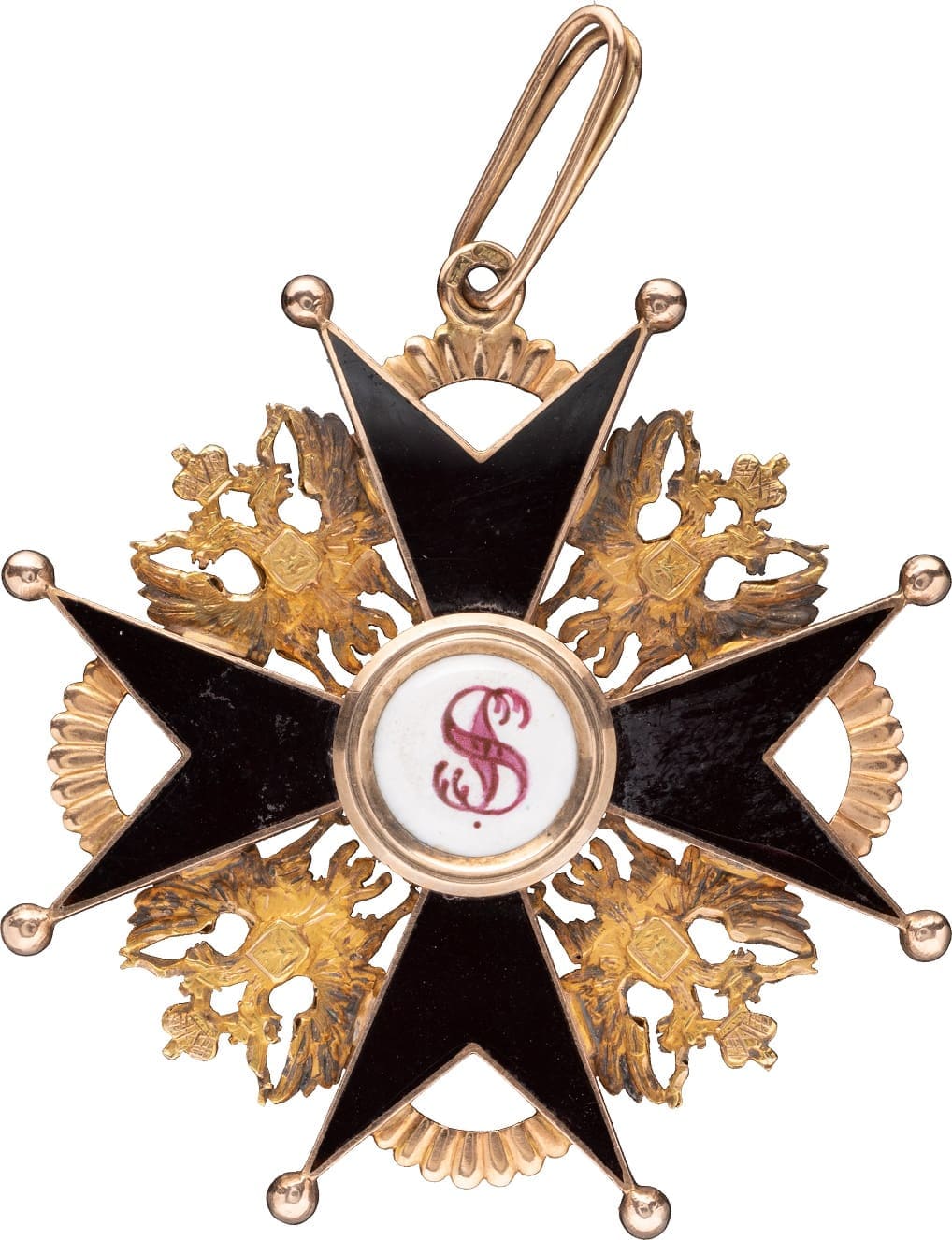 Знак ордена Святого Станислава 2-й степени  IМ.jpg