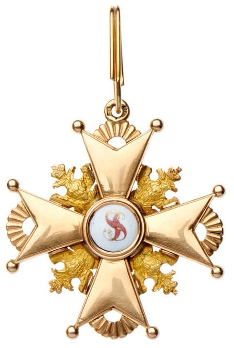 Знак ордена Святого Станислава  2-й степени Кейбель и Каммерер.jpg