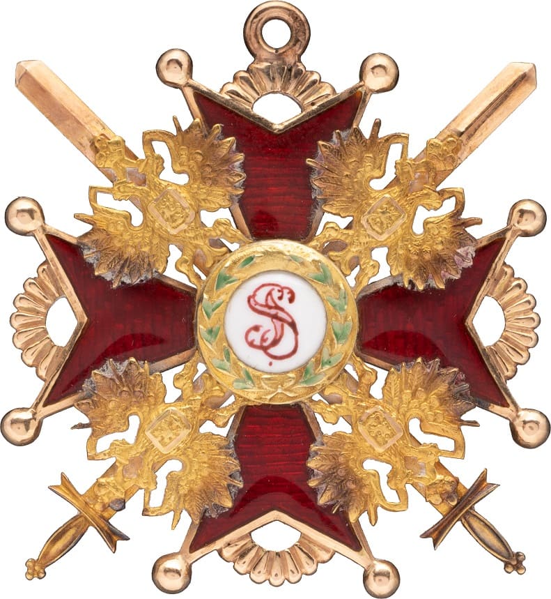 Знак ордена Святого Станислава 2-й степени с мечами АК.jpg