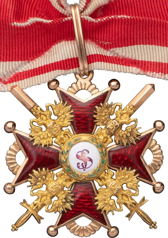 Знак ордена Святого Станислава 2-й степени с мечами IK.jpg