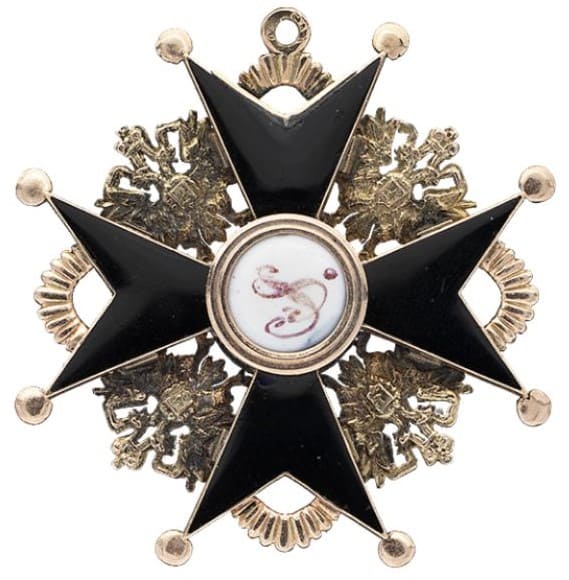 Знак ордена Святого Станислава 2-й степени темной эмали..jpg